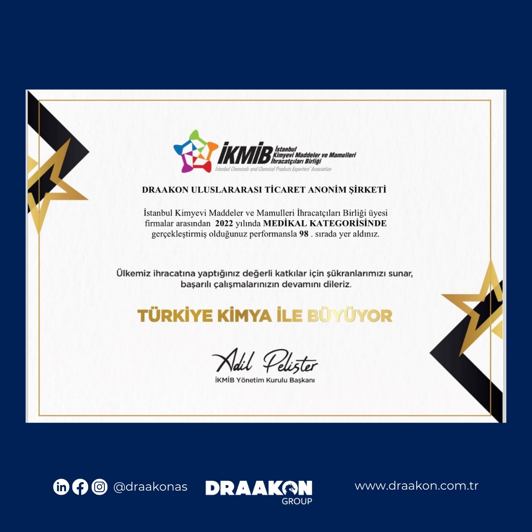 Draakon Group entered the top 100 with its performance in the medical category!